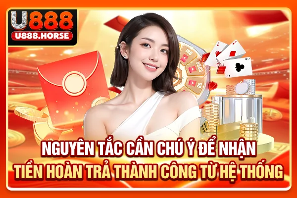 Nguyên tắc cần chú ý để nhận tiền hoàn trả thành công từ hệ thống