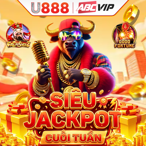 nhận thưởng jackpot cuối tuần cùng u888