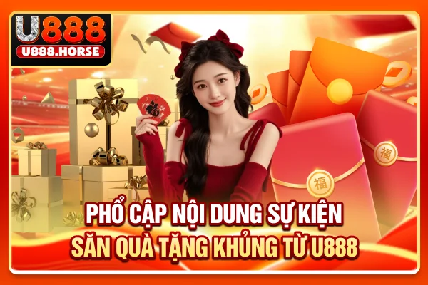 Phổ cập nội dung sự kiện săn quà tặng khủng từ U888