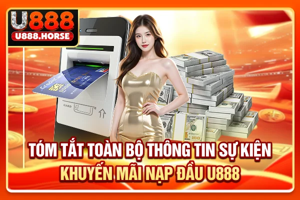 Tóm tắt toàn bộ thông tin sự kiện khuyến mãi nạp đầu U888